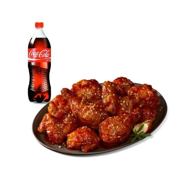 쿠프마케팅 BBQ 양념치킨+콜라1.25L