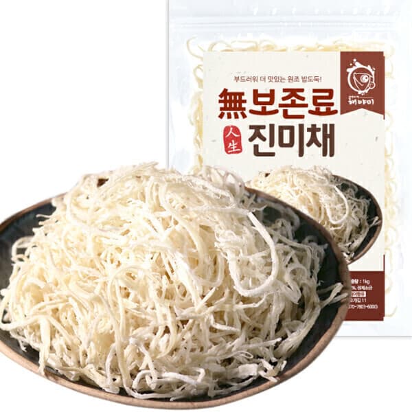 언제나맛있는해야미 무보존료 진미채 1kg 2개