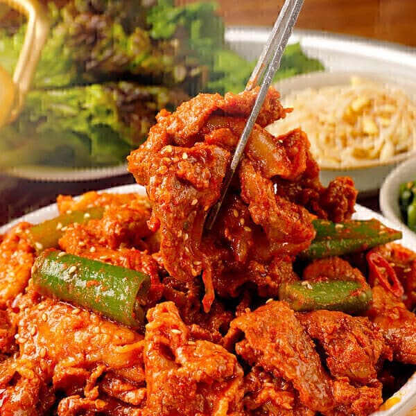 참도깨비 초량 기사식당 제육볶음 1kg+1kg(총2kg) 저온숙성 고추장 특제소스