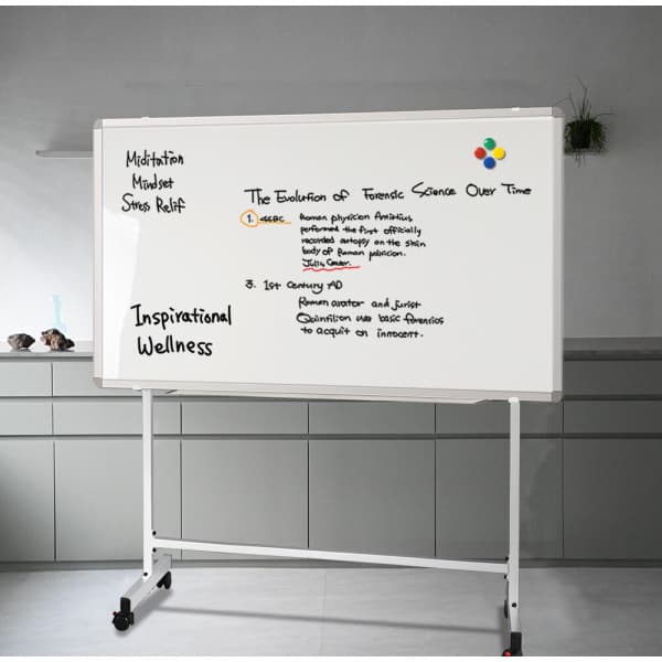 더조은칠판 이동식 스탠드 자석형 화이트보드 600x900mm~1200x2400mm - 최저가 147,000원