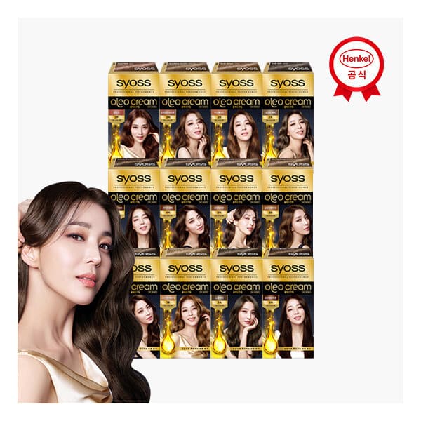 롯데 아이몰 사이오스 새치염색약 올레오 x12개