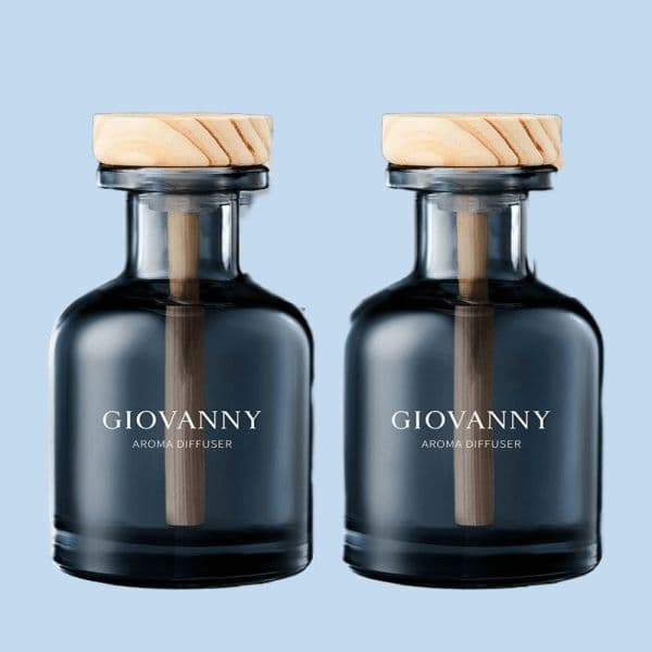 썬더마트 지오바니 차량용 방향제 아로마 디퓨저 150ml 2개