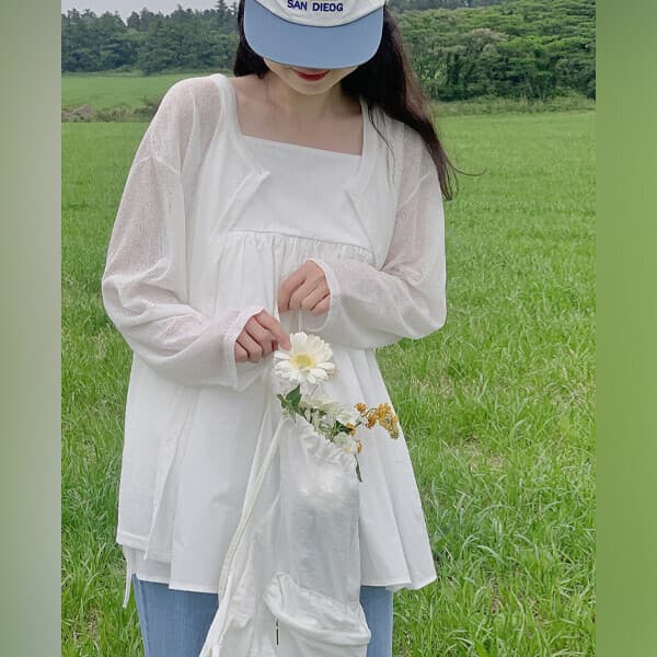 핫핑 소미 루즈핏 썸머가디건 - 최저가 31,900원