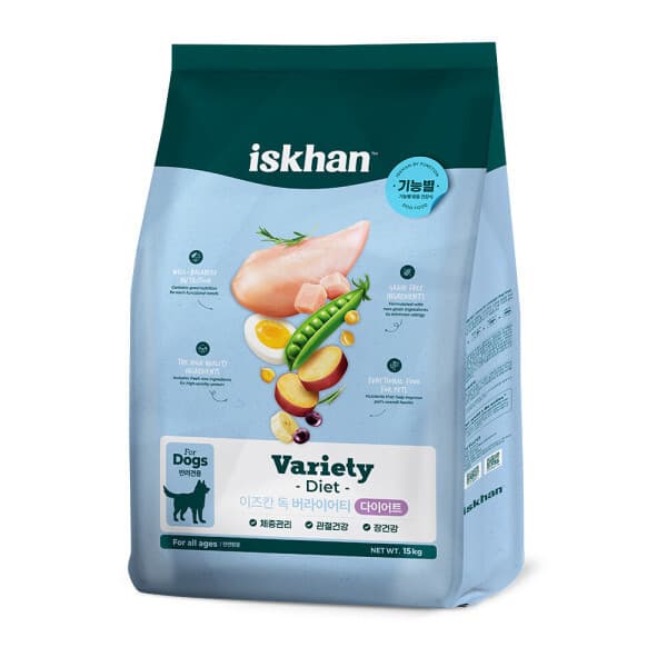 울트라펫숑 이즈칸 독 버라이어티 다이어트 15kg - 최저가 84,150원