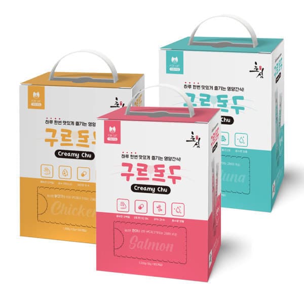 우다다냥이 초심 구르구르 크리미츄 12g 100개입 고양이간식 - 최저가 21,000원