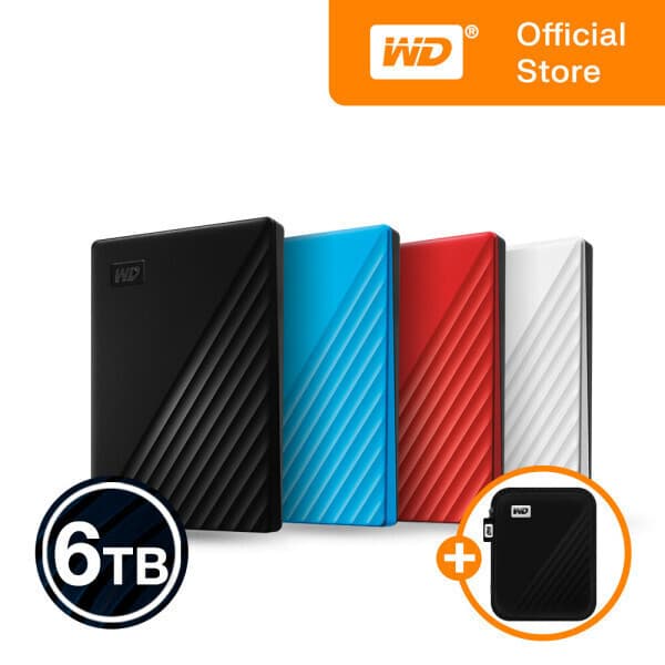 WD공식스토어 WD My Passport 6TB 외장하드