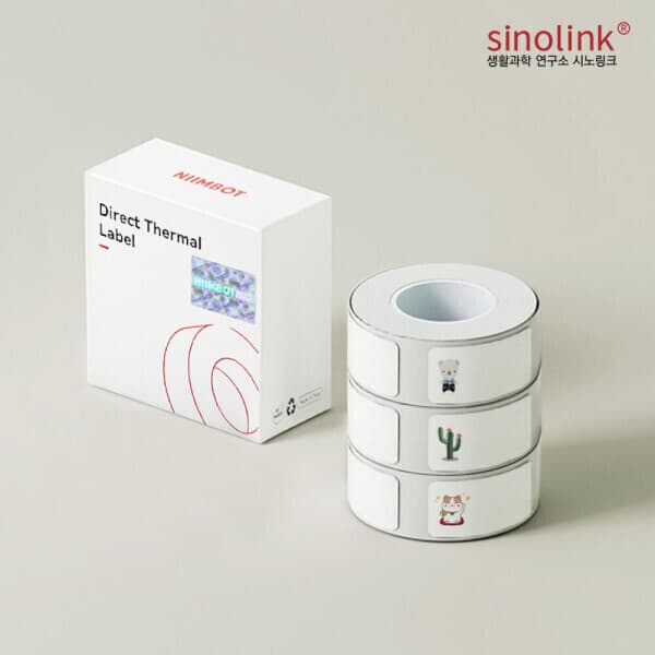 시노링크 NIIMBOT 라벨프린터 님봇 D11/D110/H1S/D101 라벨기
