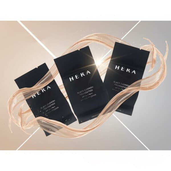 뷰티컨설팅 헤라 블랙쿠션 파운데이션 리필 15g x3개 21N1바닐라 SPF34