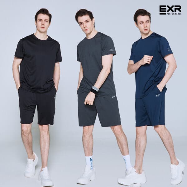 KT알파쇼핑_온라인몰 EXR 남성 인앤아웃 이지웨어 세트 4종택1