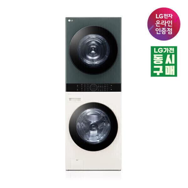 LG인증점(주)대명유통 LG전자 트롬 오브제컬렉션 워시타워 세탁24kg 건조21kg