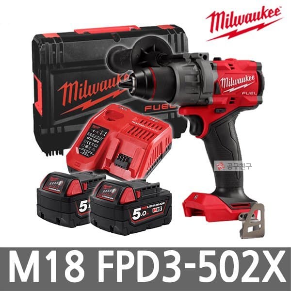 신세계몰 밀워키 M18 FPD3-502X 충전해머드릴 GEN4 18V 5.0Ah - 최저가 389,320원