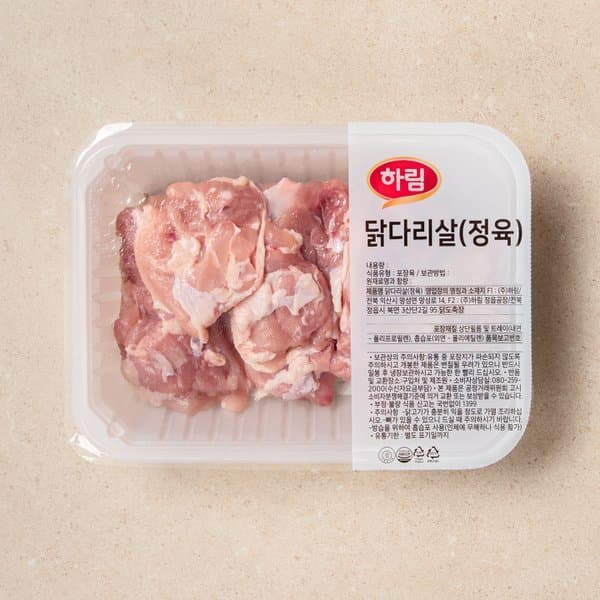 이마트몰쓱배송 하림냉장 닭다리살 정육 500g - 최저가 11,880원