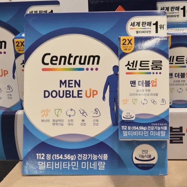 부지런상회 센트룸 더블업 포 맨 112정 멀티비타민