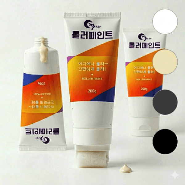문-라이프 달나라롤러페인트 노루페인트 롤러붓 1개