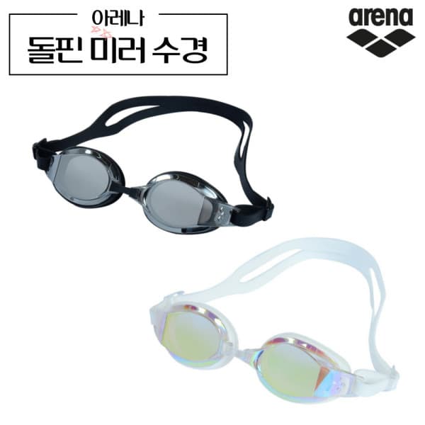 스윔이지 아레나 패킹 미러렌즈 돌핀 수경 AGW460