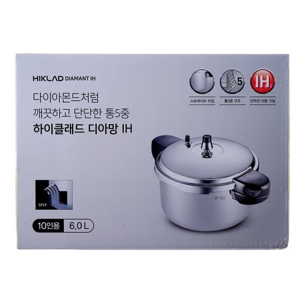 이마트몰쓱배송 PN풍년 하이클래드 디아망 IH 10인 압력솥 - 최저가 152,600원