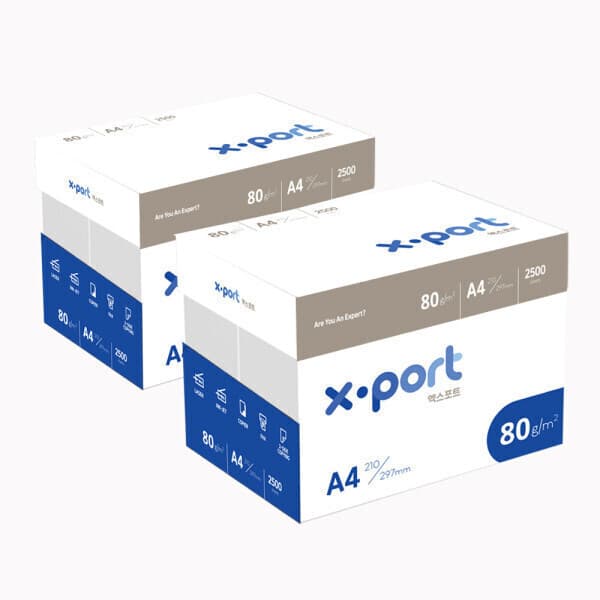 복사용지MRO 엑스포트 A4용지 80g 2박스(5000매) - 최저가 41,600원