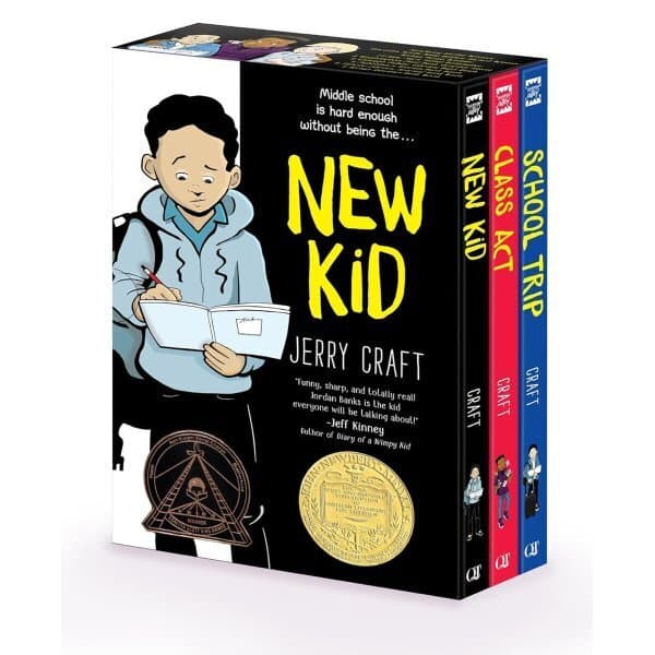 예스24도서 New Kid 3-Book Box Set : New Kid Class Act School Trip - 최저가 42,980원