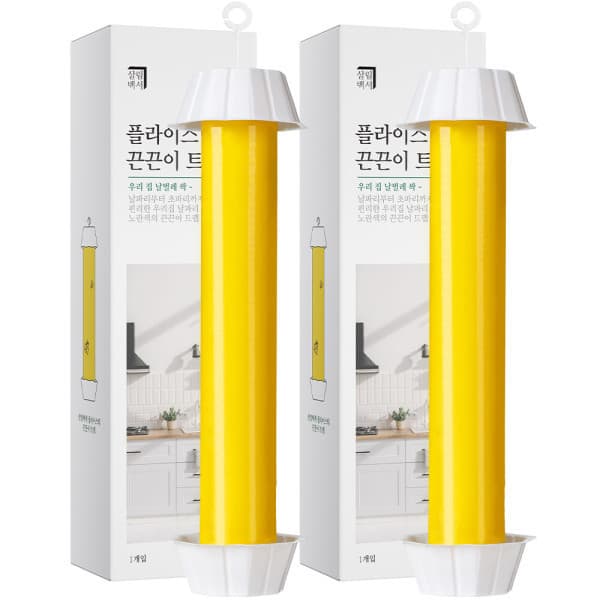 트렌드쇼핑 살림백서 끈끈이 트랩 초파리 날파리 나방 퇴치제