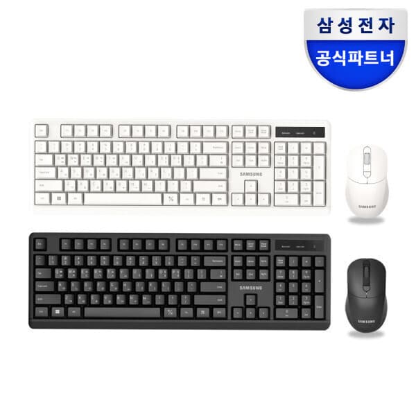 Samsung스토어 저소음 무선키보드마우스세트 SP-R1600B