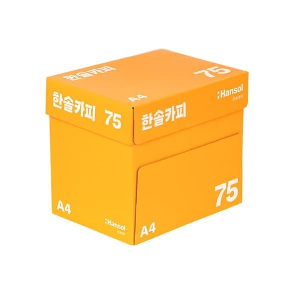 신세계몰 한솔제지 A4용지 75g 2500매 - 최저가 19,610원