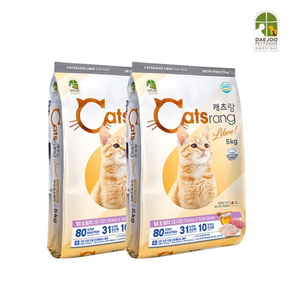 롯데 아이몰 브이펫 캐츠랑 리브레 5kg x 2개