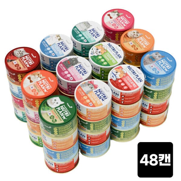 뉴트리플랜 동원 뉴트리플랜 고양이캔 160g x 48캔
