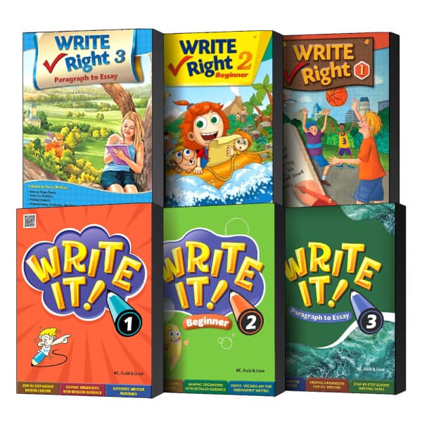 BomBomBooks Write It Right Beginner 1 2 3 영어 쓰기 교재