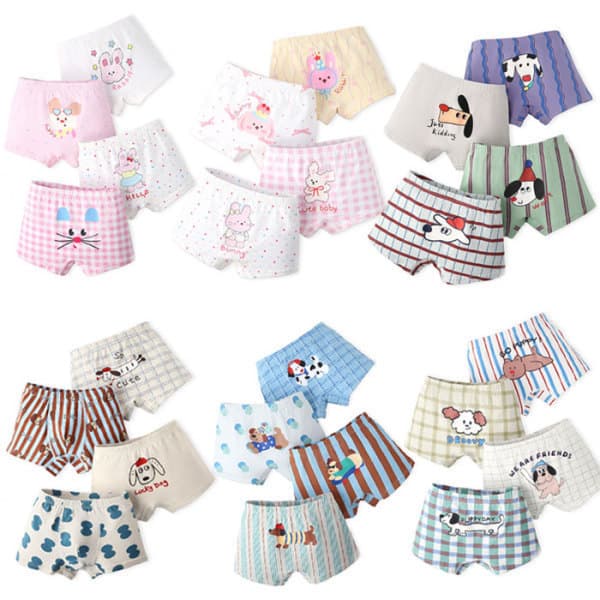 MS_KIDS 여아남아 사각드로즈 4매 세트