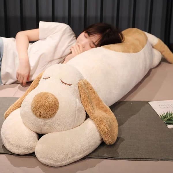 ooqh21 QICHU 바디필로우 대형인형 강아지 롱쿠션