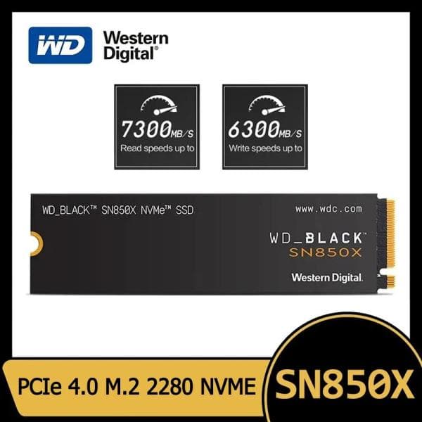 40퍼센트 웨스턴 디지털 내장 솔리드 스테이트 디스크 SN850X 1TB - 최저가 260,200원