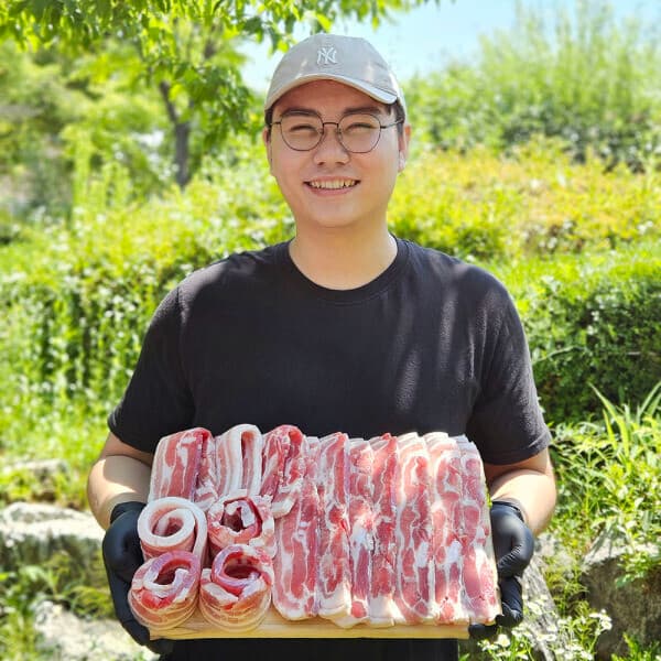 파파네정육점 파파네 냉동 삼겹살 1kg+1kg (총 2kg)