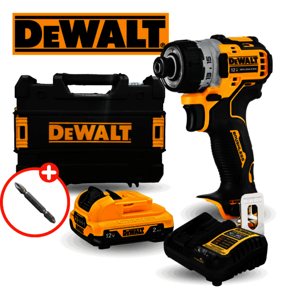 일공구툴 디월트 DCF601D1 충전 컴팩트 스크류 드라이버 12V 2.0Ah 배터리 1개 세트 - 최저가 181,000원