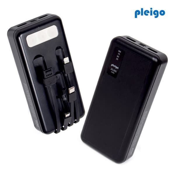 액센샵 플레이고 B421 보조배터리 20000mAh 4in1 무선 충전 - 최저가 15,800원