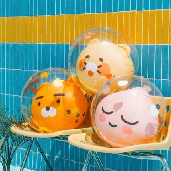 롯데 아이몰 아트박스 카카오프렌즈 컨페티 비치볼 40cm (3종 택1) - 최저가 19,020원