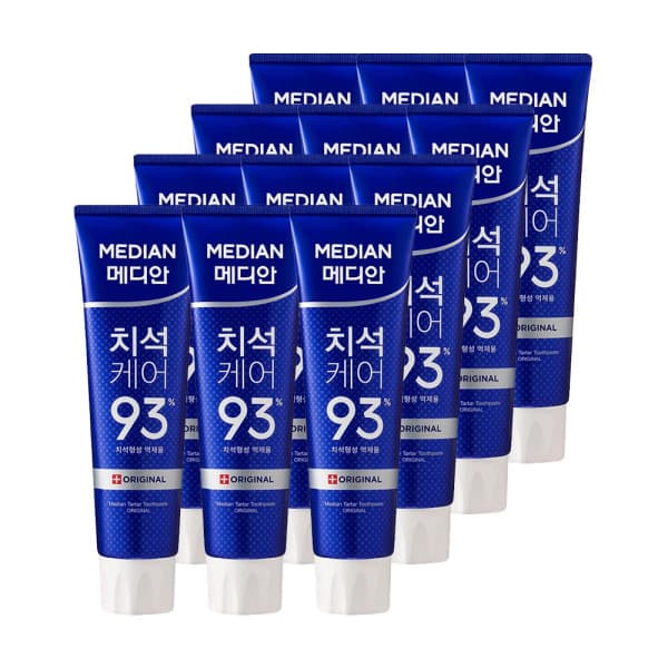 아모레퍼시픽바디헤어 메디안 치석치약 오리지널 120g 3입 4세트(12입)