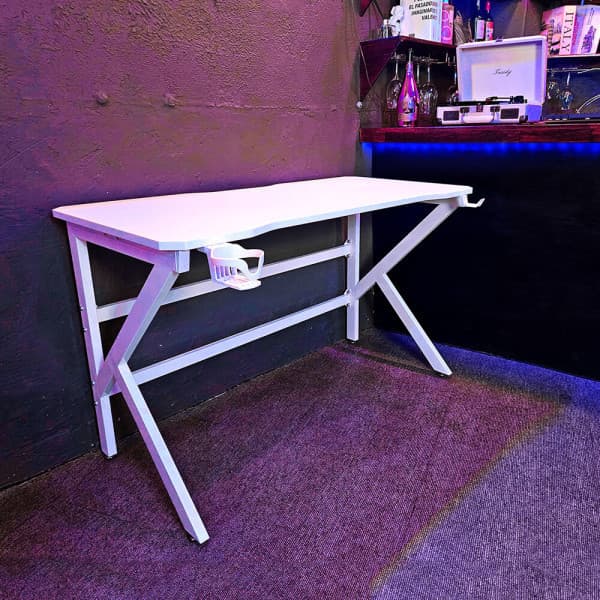 클리미트(climit) 엑소티카 게이밍책상 화이트 TXW-12674K 철제 1인용 데스크 1200