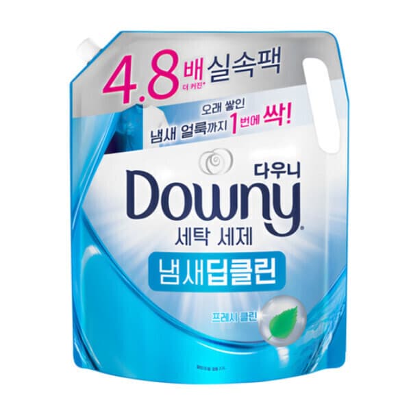 PlusUltra 다우니 냄새 딥클린 프레시클린 리필팩 2.2L