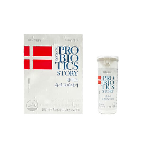 BNS솔루션 덴프스 덴마크 유산균 이야기 170mg x 60캡슐
