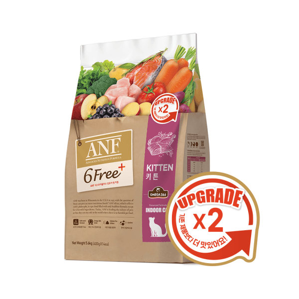 울트라펫숑 ANF 식스프리플러스 인도어 캣 키튼 5.6kg - 최저가 54,320원