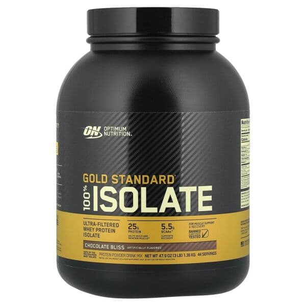 아이허브 옵티멈뉴트리션 Gold Standard 100% Isolate 초콜릿 블리스 1.36kg