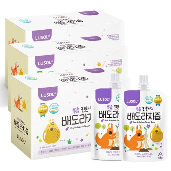 루솔 루솔 진한 배도라지즙 60포
