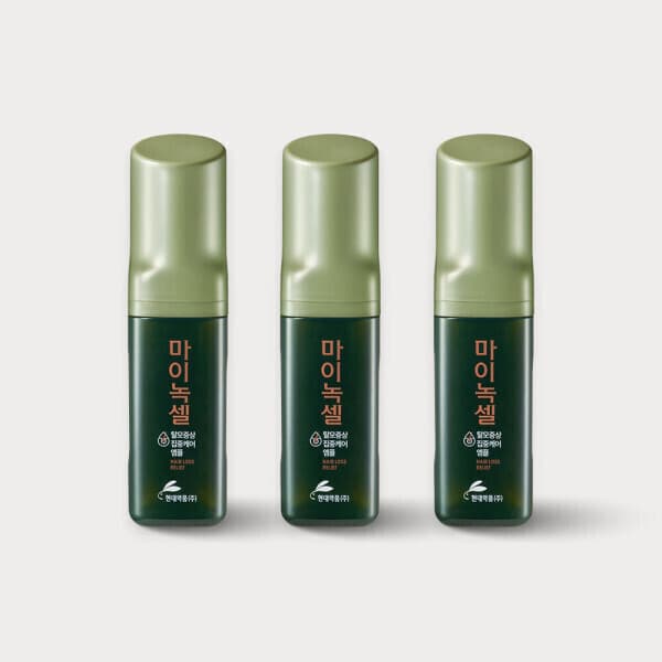 현대약품본사직영 현대약품 마이녹셀 스칼프 인텐시브 탈모앰플 60ml 3개