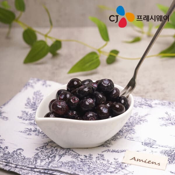 엄마밥상 CJ 프레시웨이 냉동블루베리 1kg x 3봉