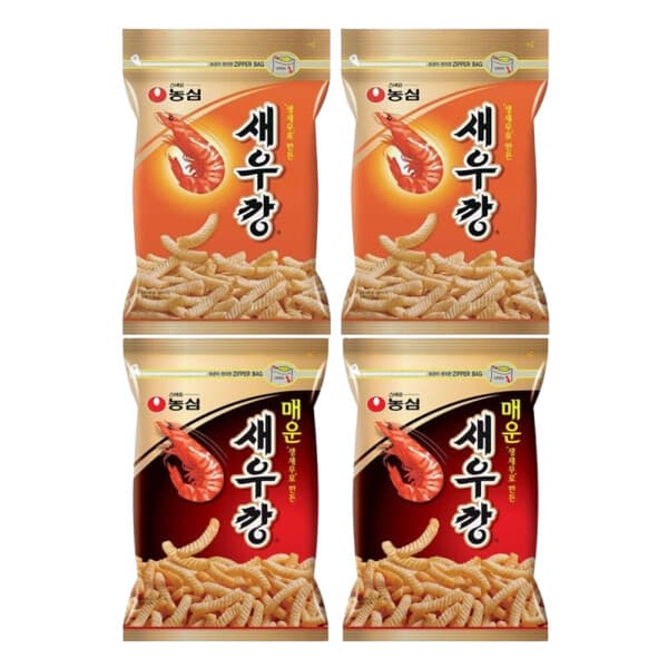 농심-스타배송 새우깡 400g 2봉 + 매운새우깡 400g 2봉