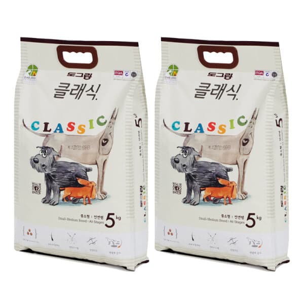 엔젤룩스 도그랑 클래식 5kg x 2개 - 최저가 25,250원