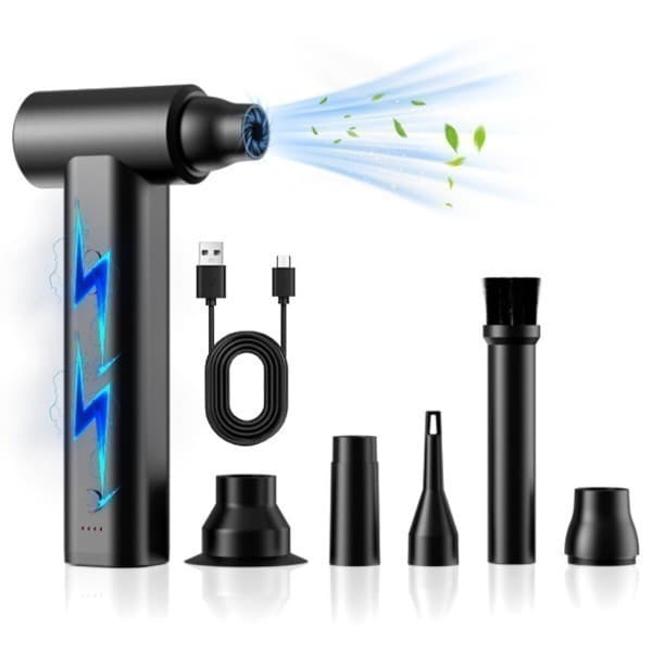 피스톤팩토리 AIR블래스터X 초대형 무선에어건 BLDC 125000rpm 8000mah 노즐5개