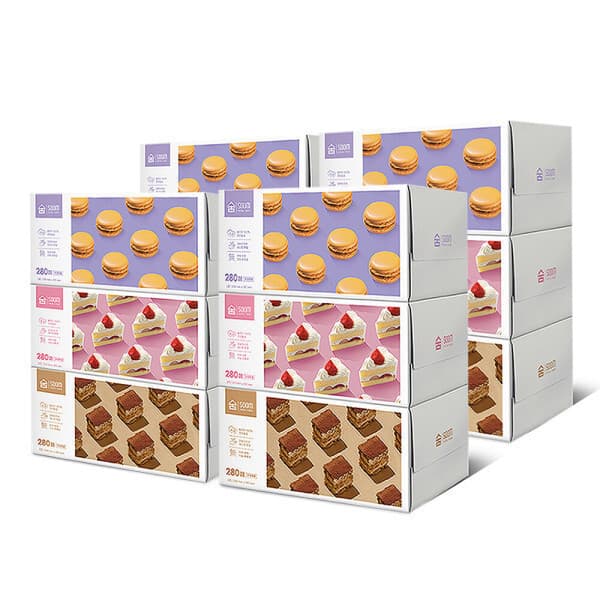 한진페이퍼 100% 천연펄프 무형광 숨 베이직 각티슈 280매 12각 - 최저가 15,900원