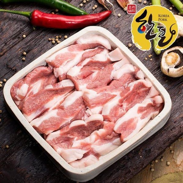 돈팡 한돈 꼬들살 400g+400g (총 800g) - 최저가 11,170원