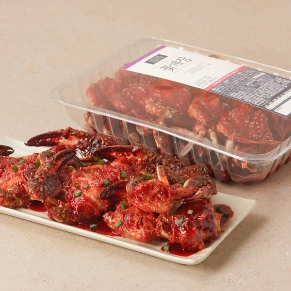 이마트몰쓱배송 냉장국산 양념 꽃게장 (1kg)